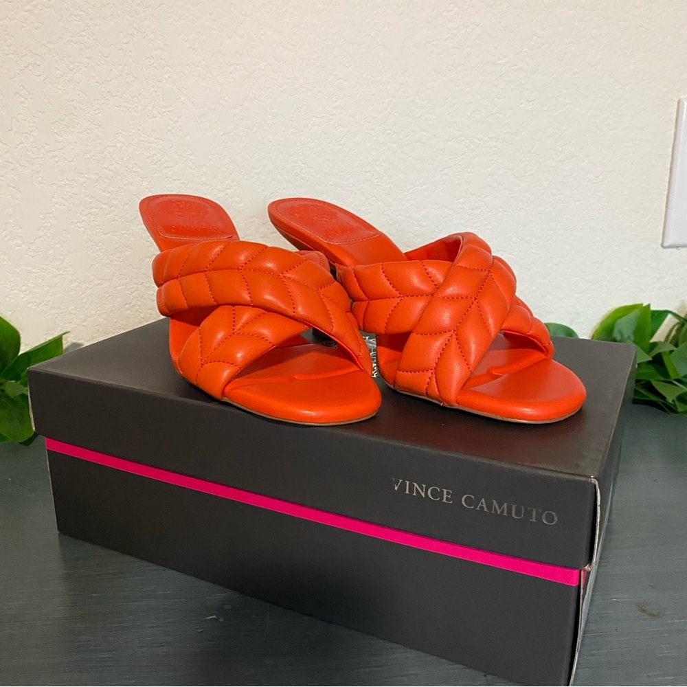 Vince Camuto Heels Sunset Orange